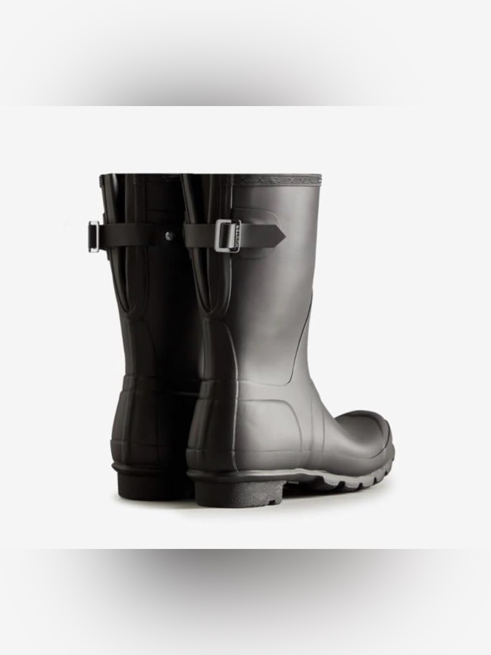 Hunter Women Original Short Back Adjustable Rain Boots - Picture 6 of 8